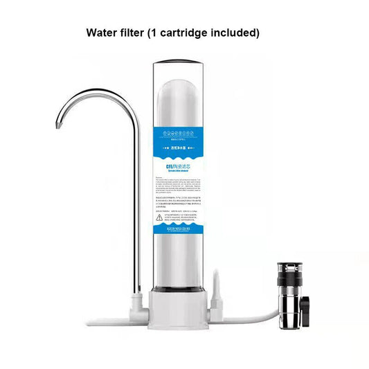 Water Household Filter (Drinking Tap Water Purifier Water Filter Ceramic Cartridge)